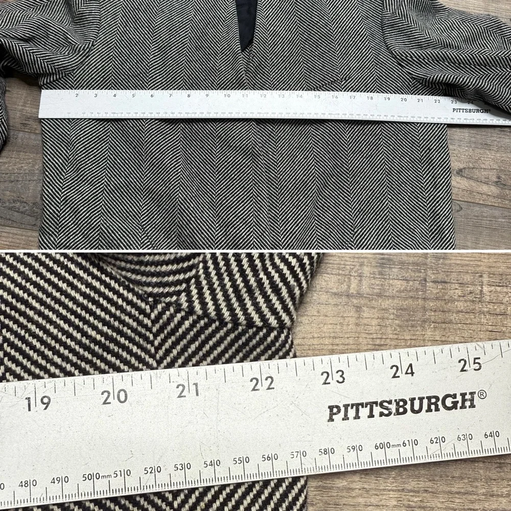 IRO Herringbone Wool Cashmere Blend Harringbone Jacket - Picture 11 of 11